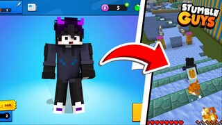 Aku Main Stumble Guys Di MINECRAFT!! Kalian Wajib COBA!!😱😱