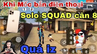 [Garena Free Fire] Ngồi Buồn solo squad | Cân 8 là chuyện cơm bữa   |Thành Mốc