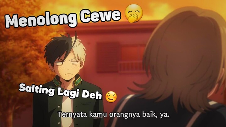 Ketika Lo Menolong Seorang Cewe Yang Lagi Sedih😉 || JJ ANIME 🎟