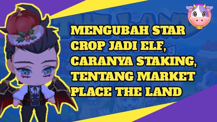 BAGAIMANA CARANYA STAR CROP JADI ELF, STAKING, MARKET PLACE