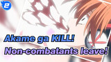 Akame ga KILL!|[Once a day, happy goodbye] Sadness Ahead！Non-combatants leave!_2