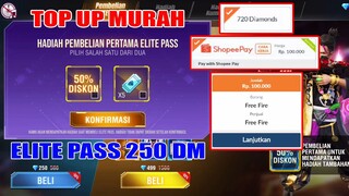 Cara Mendapatkan Diskon 50 Persen Elite Pass dan Top Up 720 Diamond Hanya 100Ribu