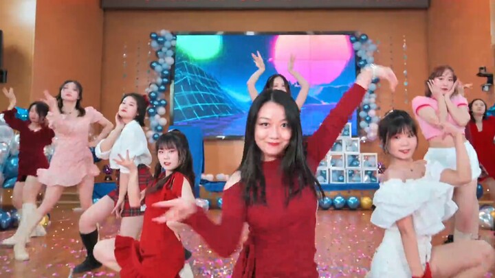 [Pesta Tahun Baru Akademi Ilmu Pengetahuan China 2022] Tarian super hot yang dibawakan oleh para wan