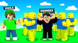 Starting a 6,213,931 NOOB ARMY in Roblox