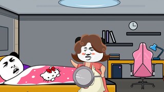 [Animasi Patung Pasir] Keadaan sebenarnya saat pulang dari liburan
