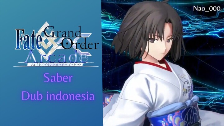 Fate Grand Order Arcade || Shiki Ryougi || Dub indonesia