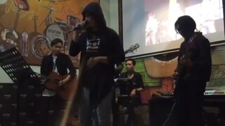 L’Arc~en~Ciel - Hitomi No Jyuunin cover Glowing Butterfly “ Live in Cafe “