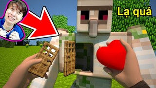 Thật Ra Trái Tim Của Người Sắt Golem Là Đây Sao ?? VINH BẤT NGỜ KHI THẤY CÁI NÀY TRONG MINECRAFT