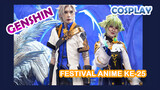 [Genshin  COSPLAY]Festival anime ke-25