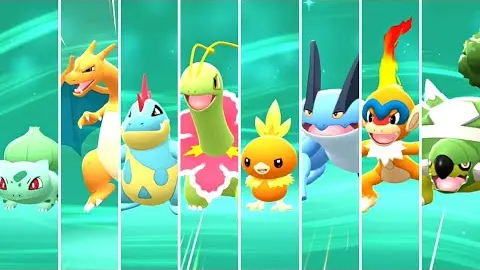 pokemon pearl starters evolutions