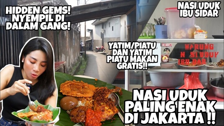 WAJIB COBA! NASI UDUK PALING ENAK DI JAKARTA | KULINER JAKARTA BARAT HIDDEN GEM NASI UDUK IBU SIDAR