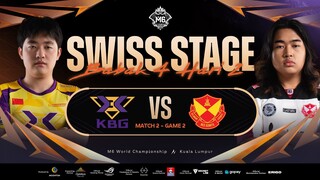 [ID] M6 Swiss Stage Hari 6 | Babak 4 | KEEP BEST GAMING VS SELANGOR RED GIANTS | Game 2