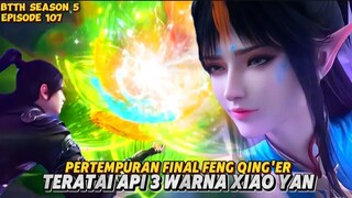 Xiao Yan Mengeluarkan Teratai 3 Api Surgawi Untuk Feng Qing'er