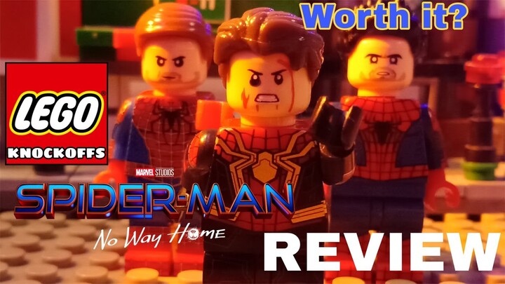 Lego Knockoff Spiderman No Way Home TAGALOG Review (What are the struggles?) - ARKEYEL CHANNEL