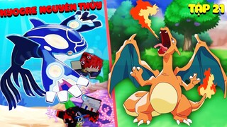 MINECRAFT PIXELMON TẬP 21: KYOGRE NGUYÊN THỦY ** TIẾN HÓA POKEMON NGỌN LỬA CHARIZARD