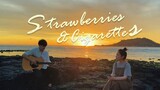 A girl and her brother cover the song "Strawberries & Cigarettes"