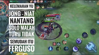 Kelemahan Yu Zhong - Niat Nantang Solo Malah Turu Wkwkwkw