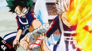 Deku vs Shouto - Enemy 4K 60FPS