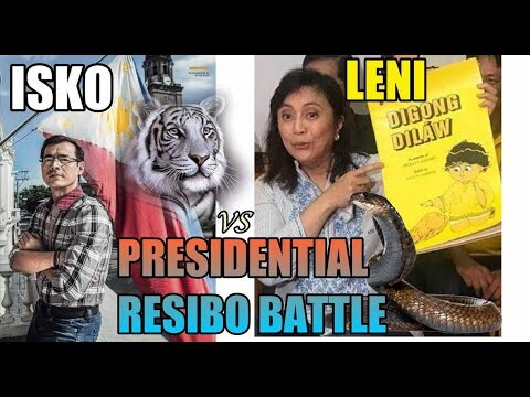 ISKO MORENO or LENI ROBREDO - Presidential RESIBO WARS