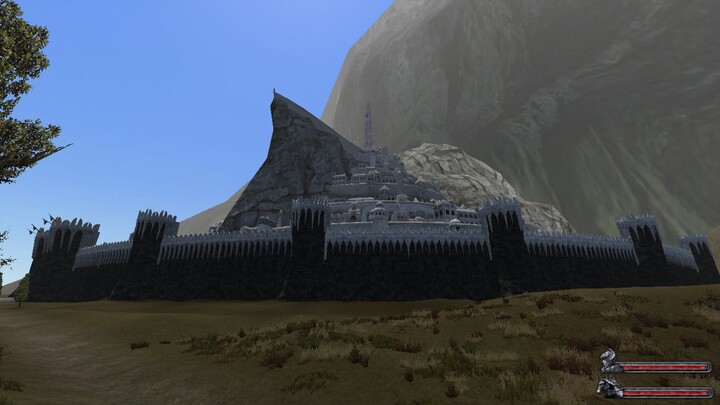 A tour in Minas Tirith - TLD Mod for Warband