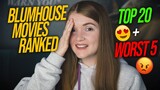 RANKING BLUMHOUSE PRODUCTIONS HORROR MOVIES | TOP 20 & WORST 5 | Controversial / unpopular opinions