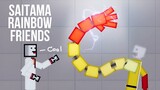 I turn SAITAMA into Roblox Rainbow Friends [Green Model] - People Playground 1.26 beta