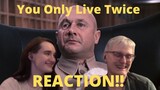 "You Only Live Twice" REACTION!! You know, that cat has a mind of its own...
