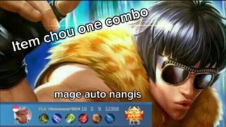 chou one combo mage auto nangis