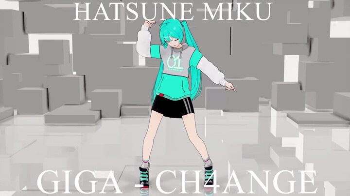 Giga - CH4NGE ft.可不 - HATSUNE MIKU [MMD]