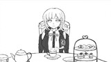 [Danganronpa: Animasi Tulisan Tangan] Pertemuan minum teh tertentu [Komaede Center]