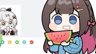 [Namae×Aili Dong] The two who are anxious to eat melons and have no intention of live broadcasting