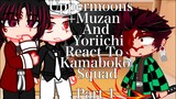 //Uppermoons +Muzan And Yoriichi React To Kamaboko Squad\\|Part 1|/Remake!\|Spoilers!|