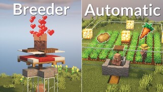 Minecraft: 4 Useful Starter Farms for Survival