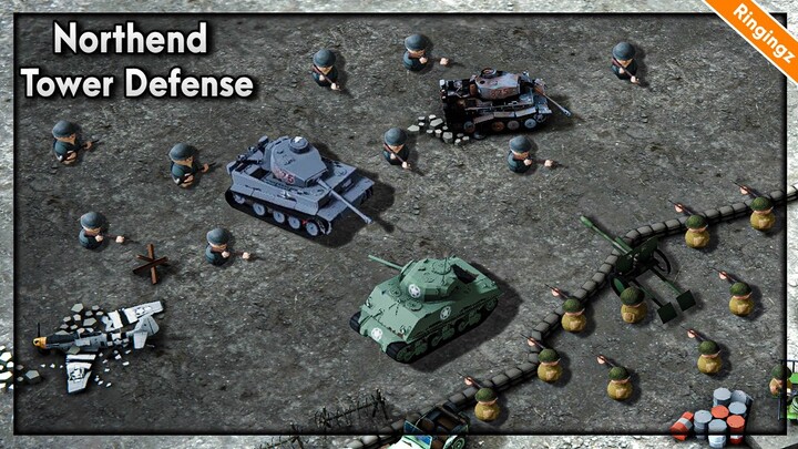 สนามรบนี้เยอรมันแบ่งกล้าม - Northend Tower Defense