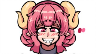 [Pembantu Naga Kobayashi] Elulu lapar! Makan daging dan kenyang! ♡🍗🥩🥓🍖