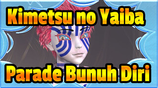 [Kimetsu,no,Yaiba,MMD],Akaza,-,Parade,Bunuh,Diri