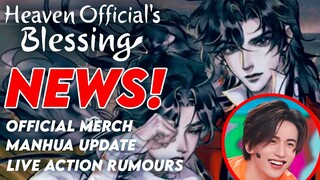 TGCF NEWS UPDATE: Live Action, Manhua, Japanese Dub, Official Merch, and More!