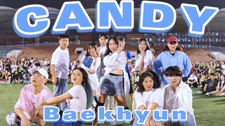 你是我的超甜candy-伯贤 | 演唱会级现场应援 | 校园随机舞蹈现场路演 | EXO十周年快乐