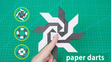 Bumerang kertas tiga tahap yang dapat diganti sesuka hati