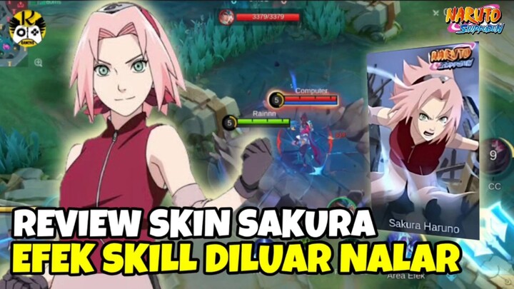 Skin Sakura Kalea Efeknya Keren Banget - Skin Collab Naruto X Mlbb