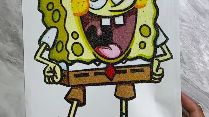 SpongeBob SquarePants และศิลปะตะเข็บทราย