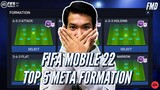 FIFA Mobile 22 Indonesia | Top 5 Formasi Terbaik Untuk Memulai FUT Mobile di Season Ini! (Versi FMD)