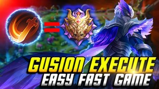 GUSION EXECUTE FOR FAST GAME