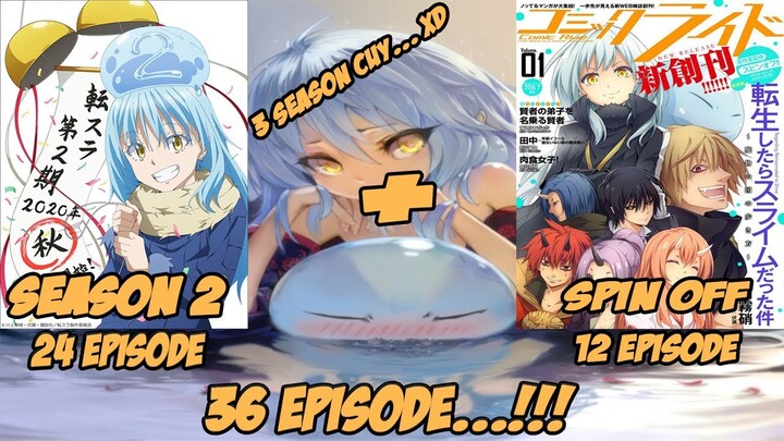 Tensei Shitara Slime Datta Ken - Season 2 + Spin Off...!!!
