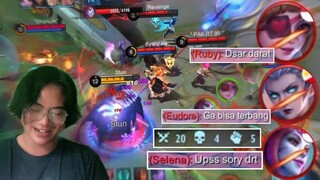 FANNY VS COUNTER, FANNY KU DI REMEHK4N! TIPS AND TRICK LAWAN COUNTER FANNY !!