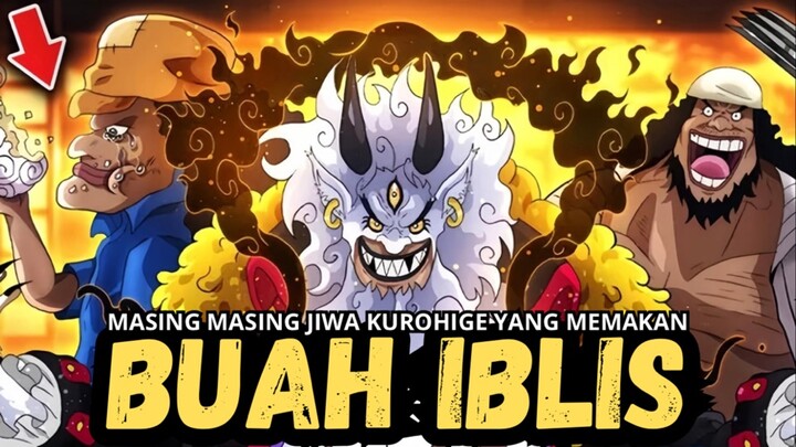 Fakta Mengerikan Kurohige, 3 Jiwa Yang Memakan Buah Iblis !!!