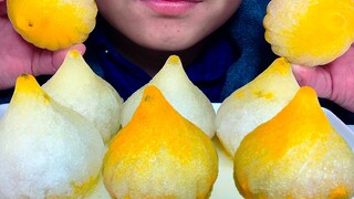 [ASMR]Makan es Sprite dengan buah markisa