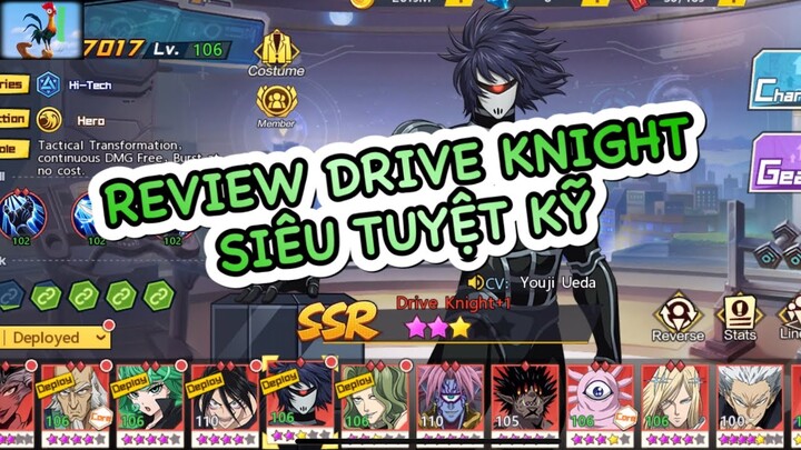 Review Drive Knight siêu tuyệt kỹ - Công thủ toàn diện - One Punch Man: The Strongest | NewbieGaming