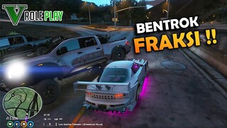 BENTROK SAMA POLISI ?! SEMUA RENCANA GAGAL !! - GTA V ROLEPLAY INDONESIA