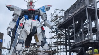 [Shanghai Freedom Gundam] It feels even better with the scaffolding